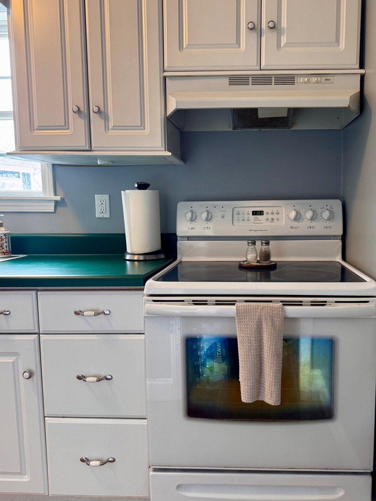 Kitchen range ready to cook